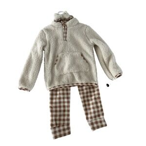 Nicole Miller New York Toddler 3pc Outfit‎ 4T Soft Fleece, Joggers, Headband NEW